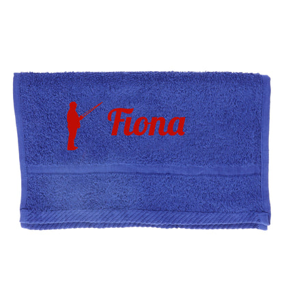 Personalised Embroidered Fishing Towel  - Always Looking Good -   