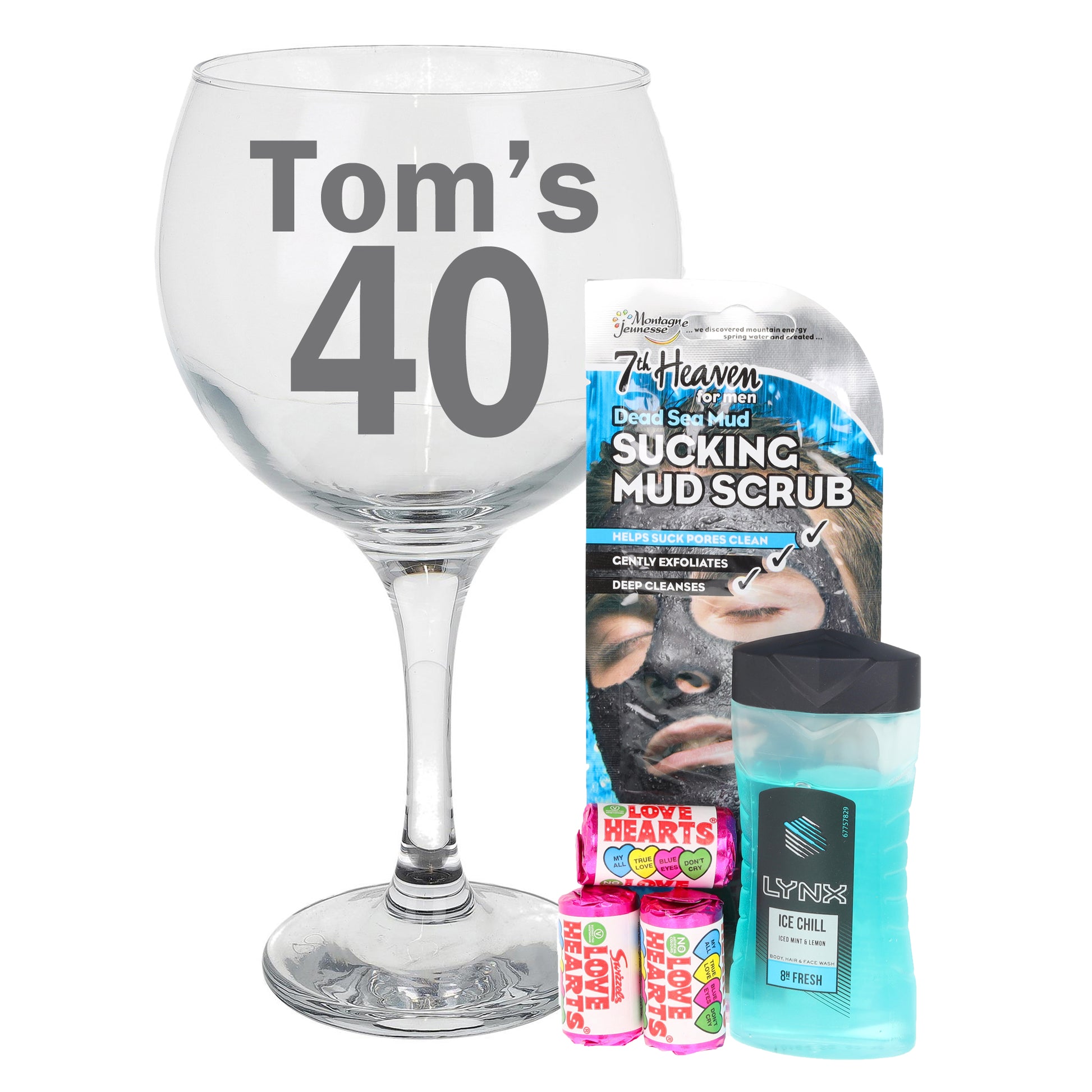 Personalised Engraved Birthday Gin Glass Gift  - Always Looking Good -   