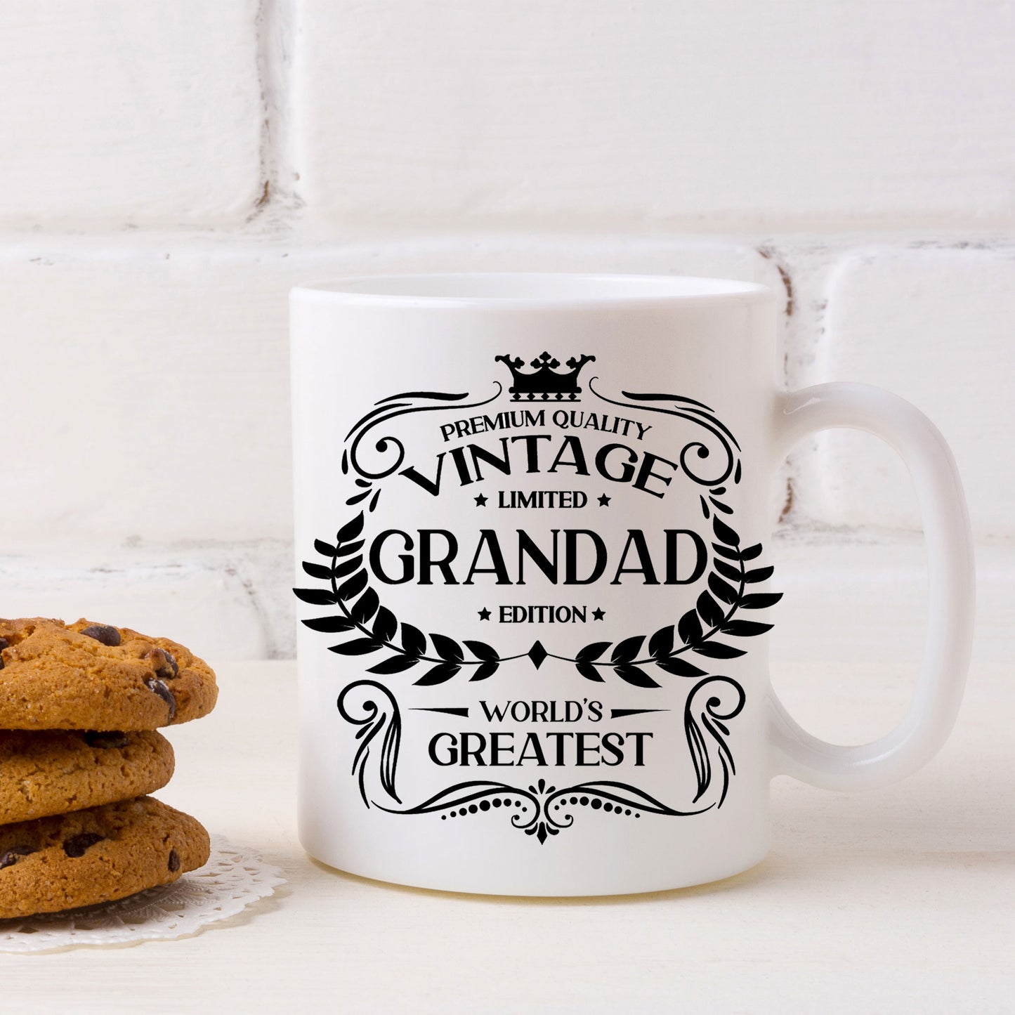 Vintage Worlds Greatest Grandad Mug and/or Coaster  - Always Looking Good - Mug On Its Own  