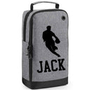 Rugby Boot Bag or Shoe Bag – Personalised with Name | Rugby Player Front-On Design