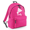 Personalised Badminton Backpack | Kids School Bag with Name