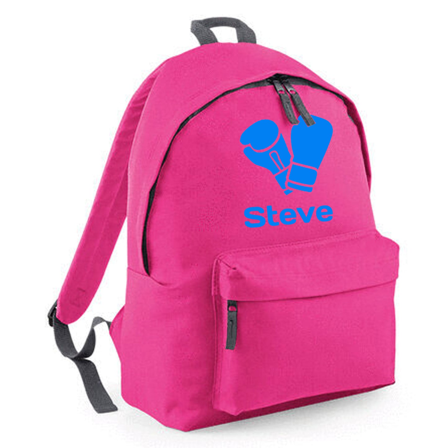 Personalised Boxing Gloves Backpack, Kids Rucksack with Name
