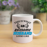 This Is What An Awesome [Your Text] Looks Like Personalised Ceramic Mug