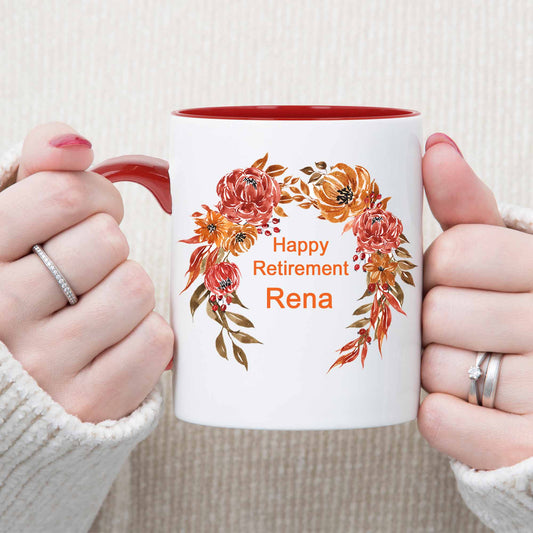 Personalised Happy Retirement Filled Mug and/or Coaster Gift  - Always Looking Good -   