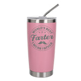 Best Farter I Mean Father Engraved Travel Mug for Dad