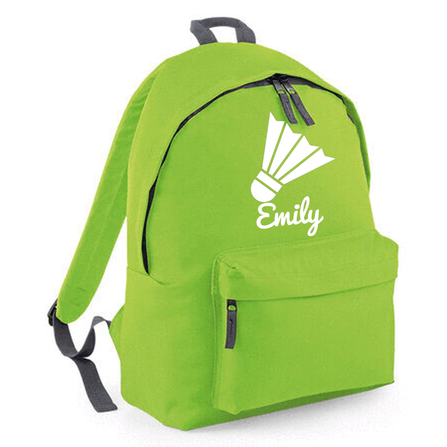 Personalised Badminton Backpack, Kids Rucksack Bag with Name