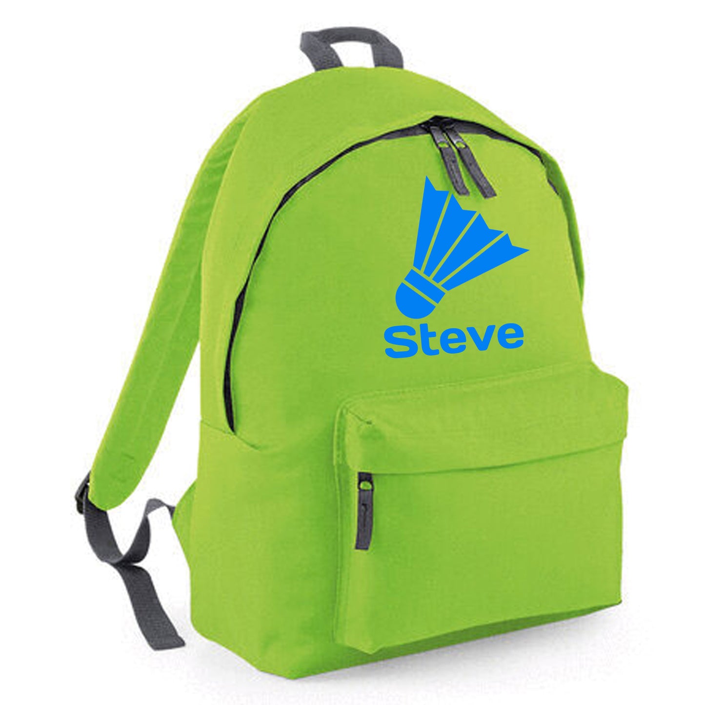 Personalised Badminton Backpack, Kids Rucksack Bag with Name