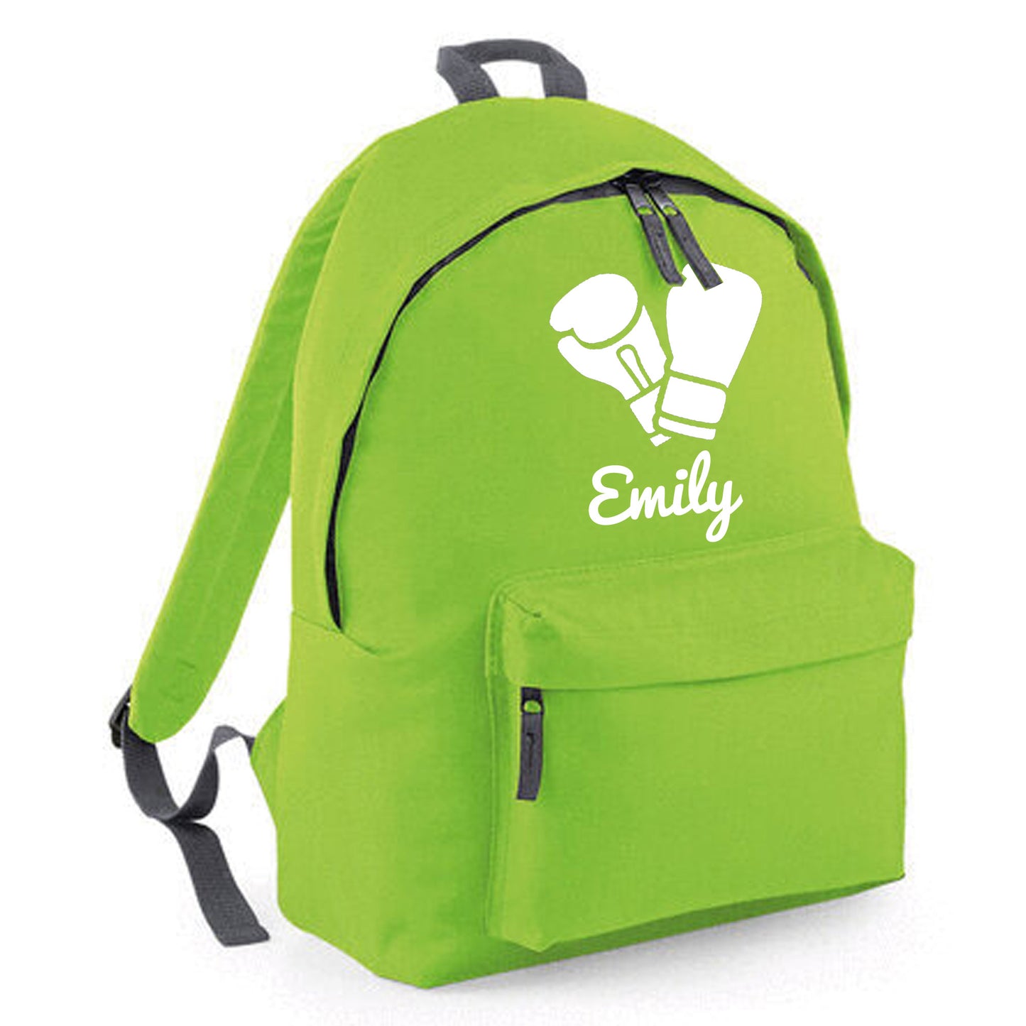 Personalised Boxing Gloves Backpack, Kids Rucksack with Name