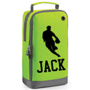 Rugby Boot Bag or Shoe Bag – Personalised with Name | Rugby Player Front-On Design