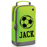 Football Boot Bag or Shoe Bag – Personalised with Name | Football Design