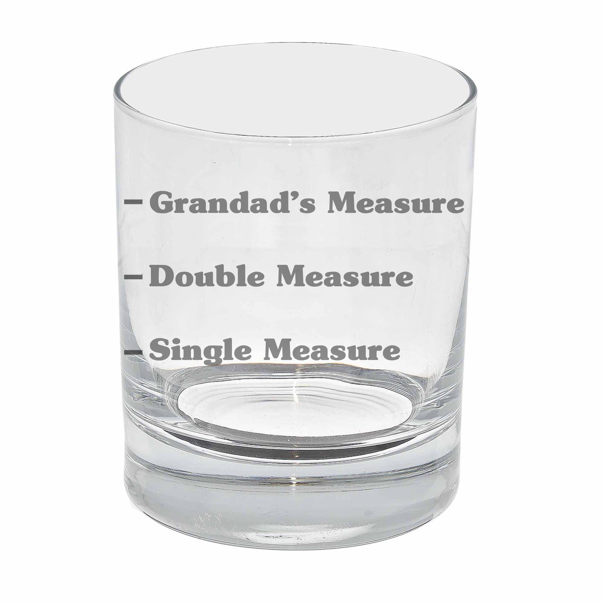 Personalised Whisky Measures Engraved Whisky Glass  - Always Looking Good - Whisky Glass On Its Own  