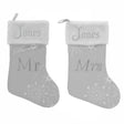 Embroidered Personalised Mr & Mrs, Mr & Mr, Mrs & Mrs Christmas Stocking  - Always Looking Good - Mr & Mrs  