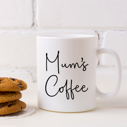 Personalised Mum’s Coffee & Biscuit Board with Optional Mug
