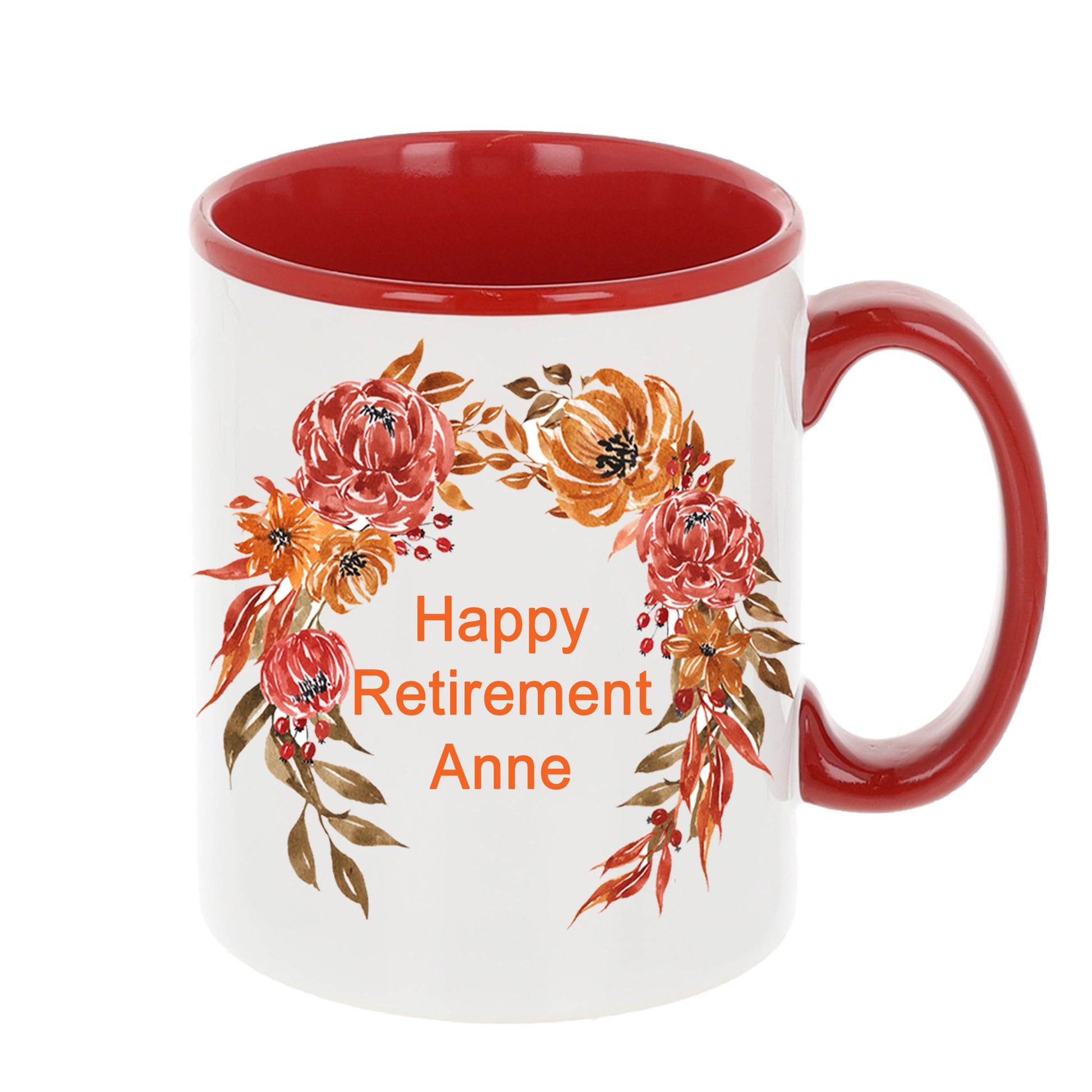 Personalised Happy Retirement Filled Mug and/or Coaster Gift  - Always Looking Good - Mug On Its Own - Empty  