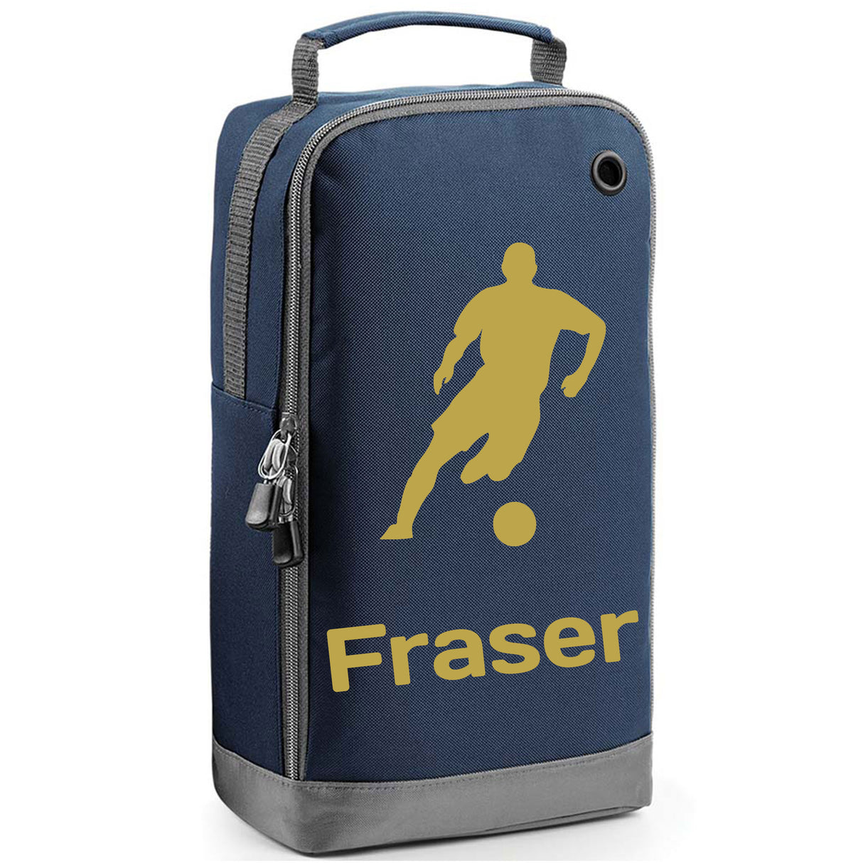 Football Boot Bag or Shoe Bag – Personalised with Name | Footballer Design