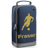Football Boot Bag or Shoe Bag – Personalised with Name | Footballer Design