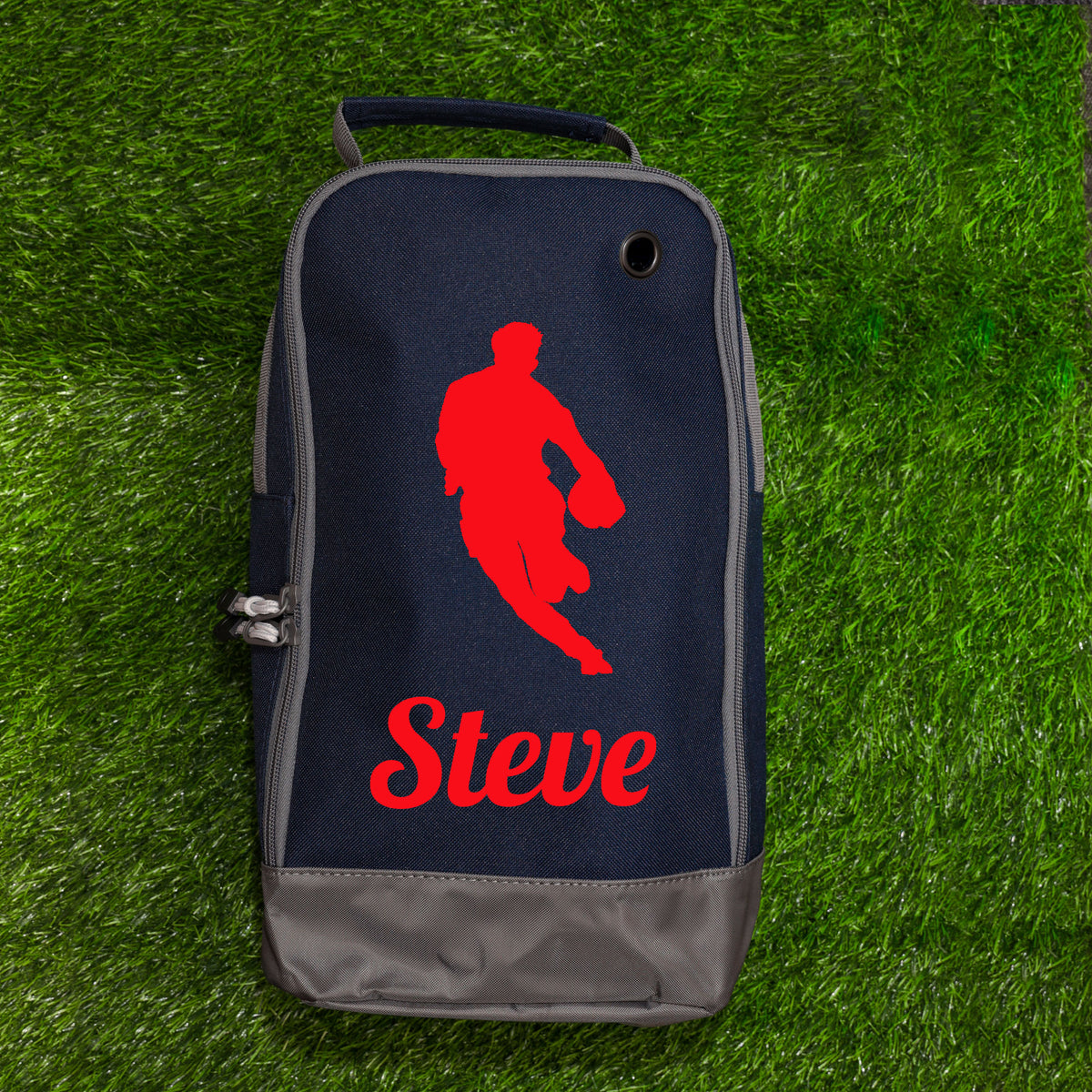 Rugby Boot Bag or Shoe Bag – Personalised with Name | Rugby Player Design (Copy)