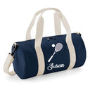 Personalised Squash Bag | Kids Barrel Holdall with Name