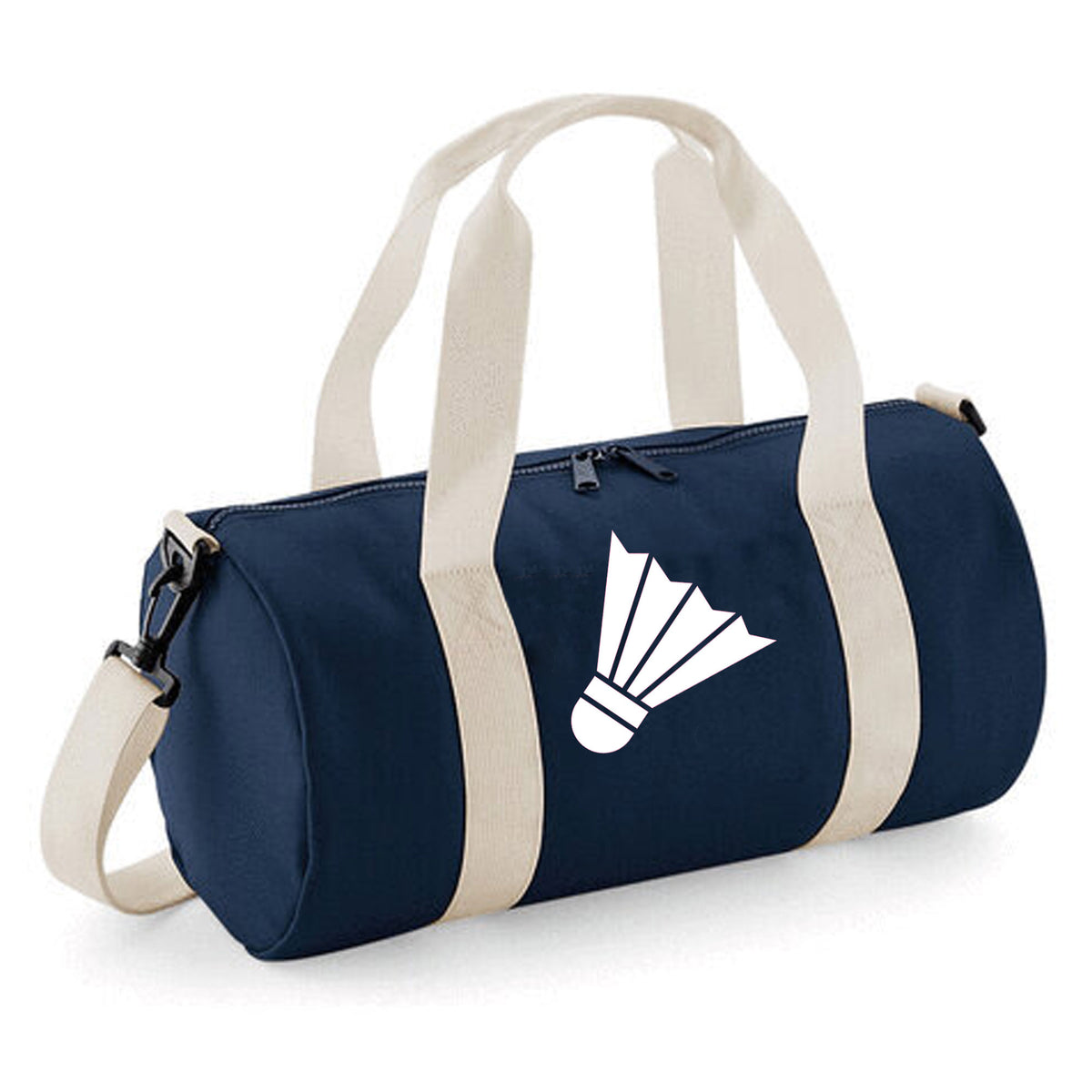 Personalised Badminton Barrel Bag | Kids Sports Holdall with Name