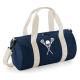 Personalised Lacrosse Barrel Bag | Kids Sports Holdall with Name