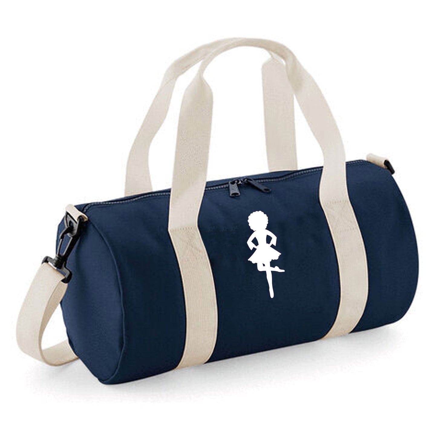 Personalised Irish Dancer Barrel Bag 12L, Dancing Holdall for Kids