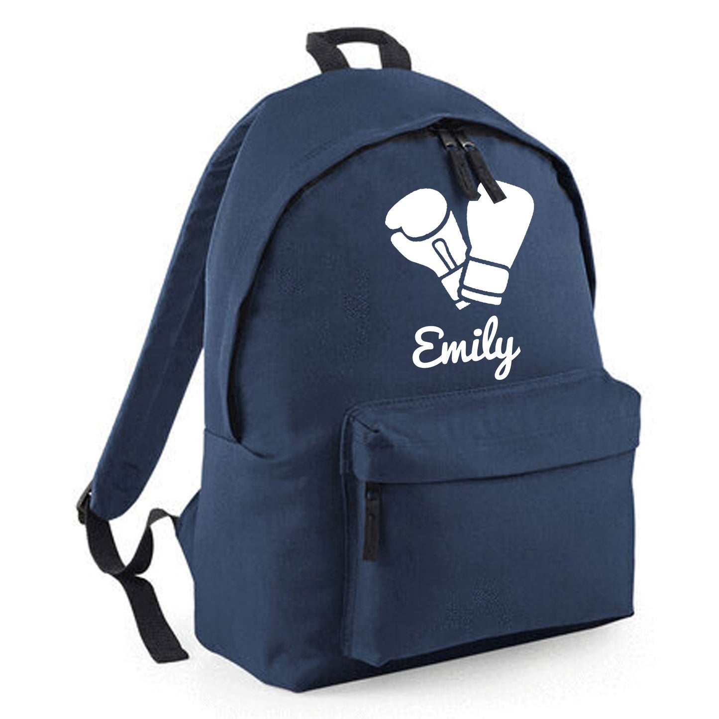 Personalised Boxing Gloves Backpack, Kids Rucksack with Name