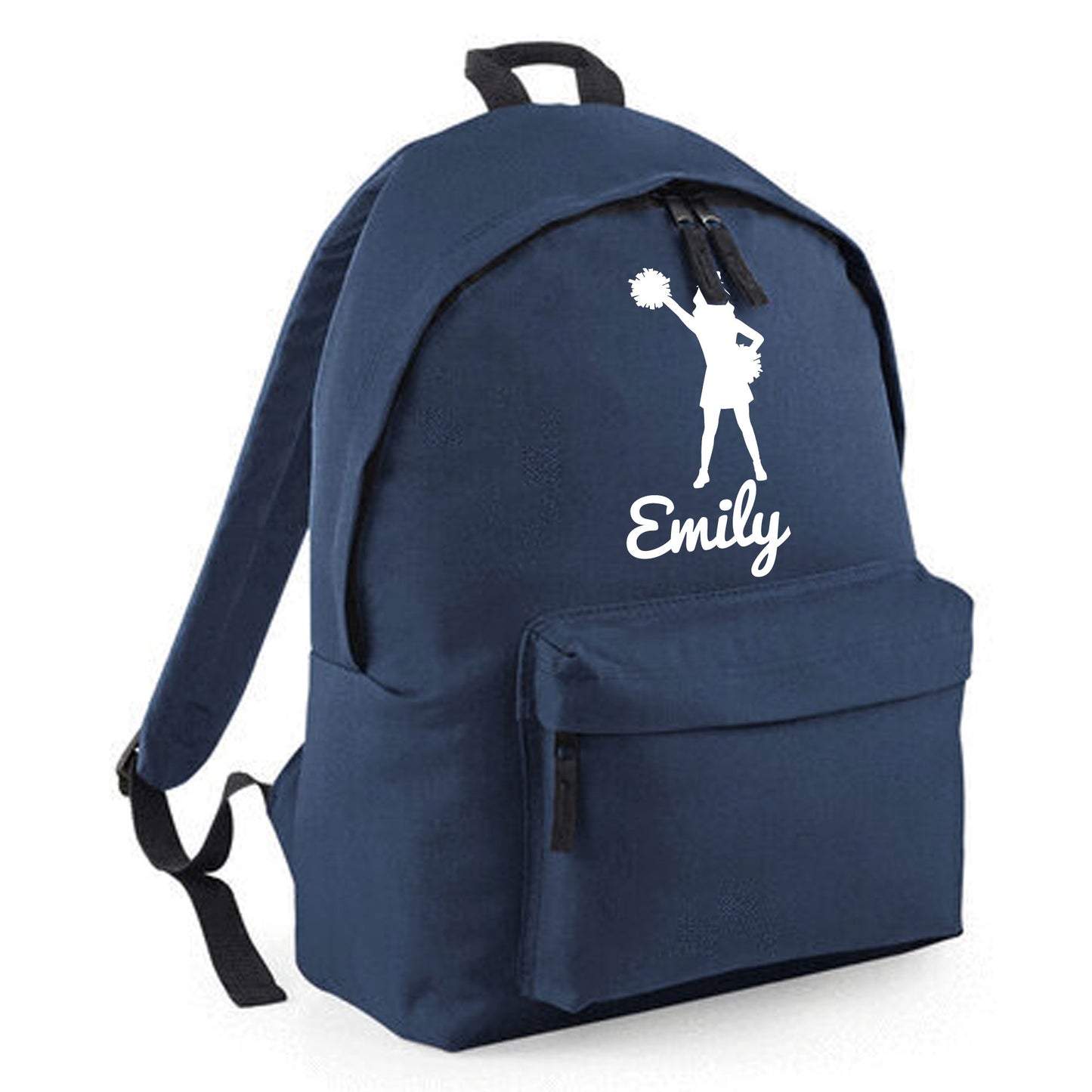 Personalised Cheerleader Backpack, Kids Rucksack Bag with Name & Design