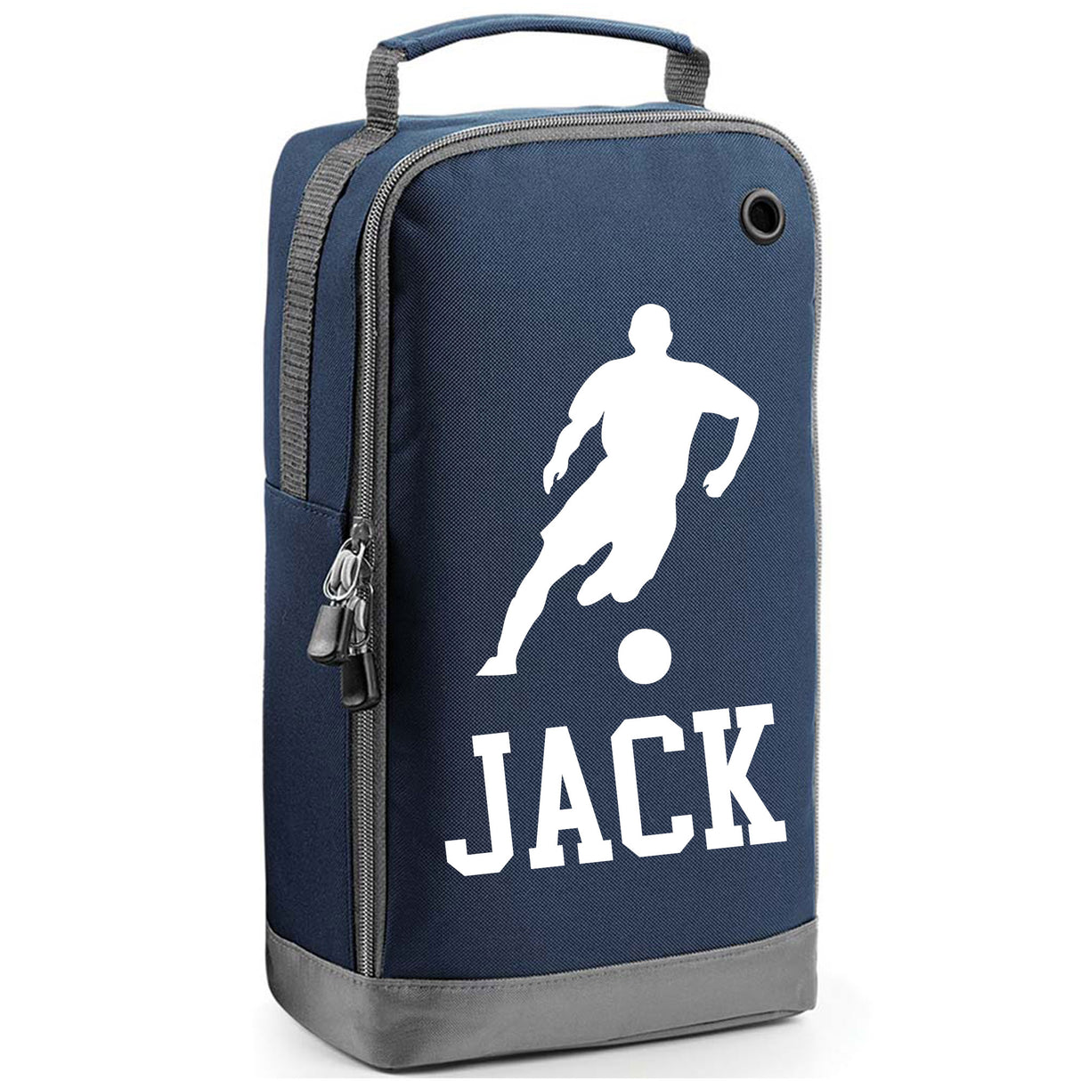Football Boot Bag or Shoe Bag – Personalised with Name | Footballer Design