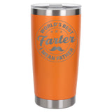Best Farter I Mean Father Engraved Travel Mug for Dad