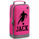 Football Boot Bag or Shoe Bag – Personalised with Name | Footballer Design