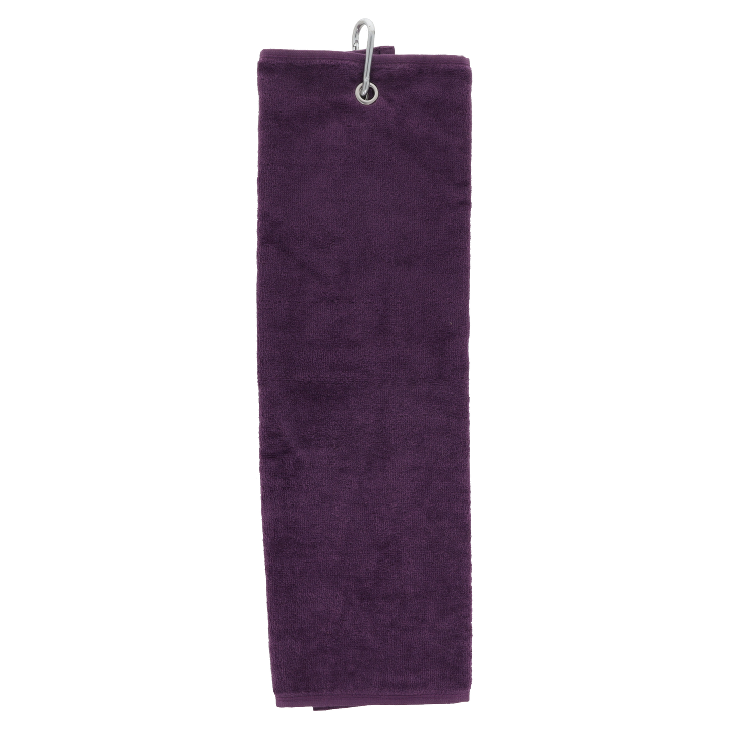 Personalised GOLF Towel - Embroidered Trifold Towel with Carabiner Clip