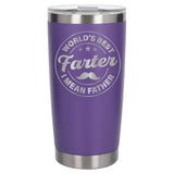 Best Farter I Mean Father Engraved Travel Mug for Dad