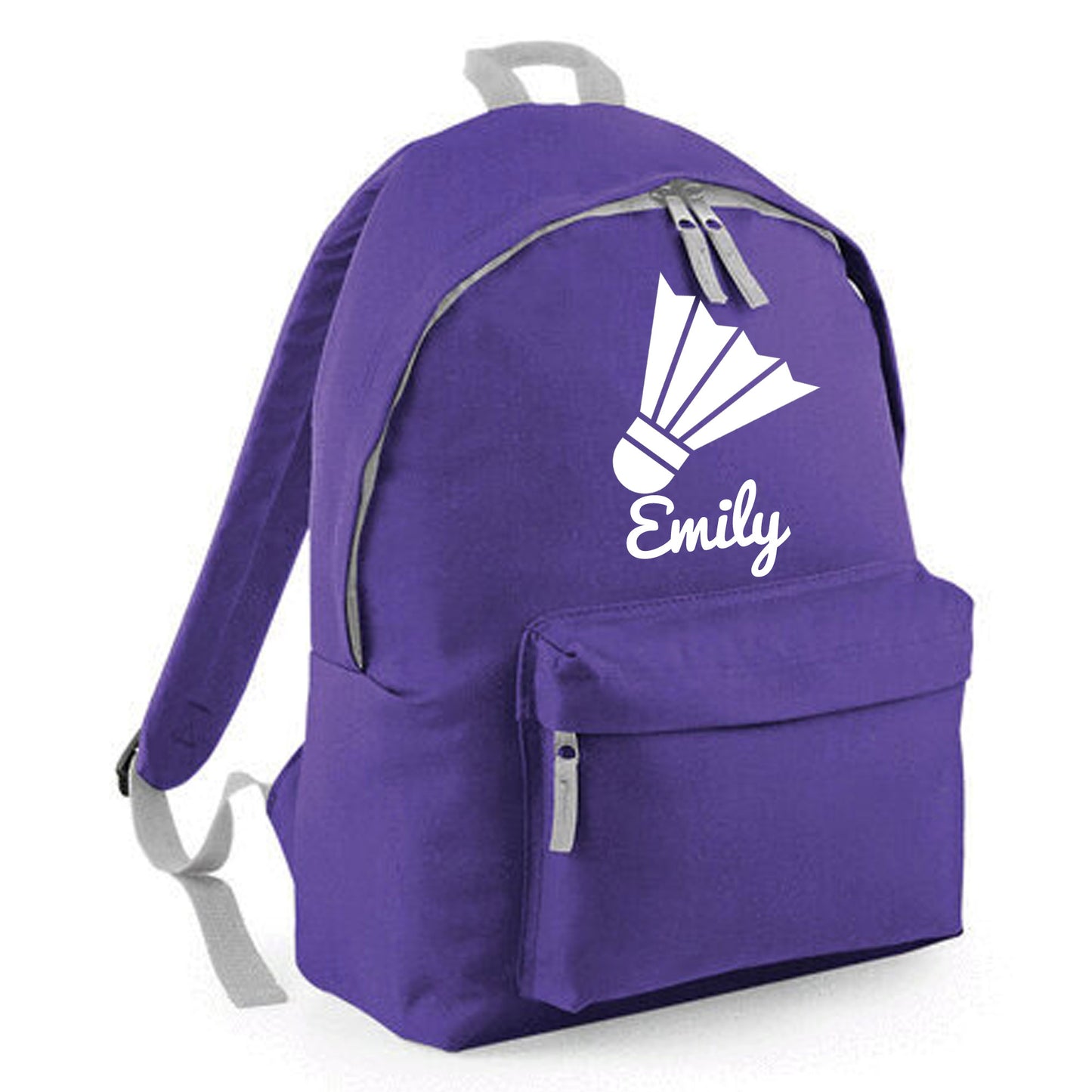 Personalised Badminton Backpack, Kids Rucksack Bag with Name