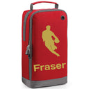 Rugby Boot Bag or Shoe Bag – Personalised with Name | Rugby Player Front-On Design