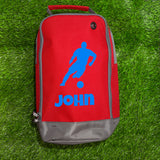 Football Boot Bag or Shoe Bag – Personalised with Name | Footballer Design