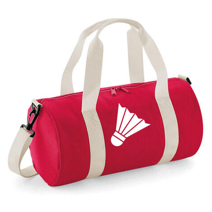 Personalised Badminton Barrel Bag, 12L - Stylish & Durable Holdall