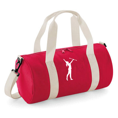 Personalised Baton Twirl Barrel Bag - Lightweight Holdall for Kid