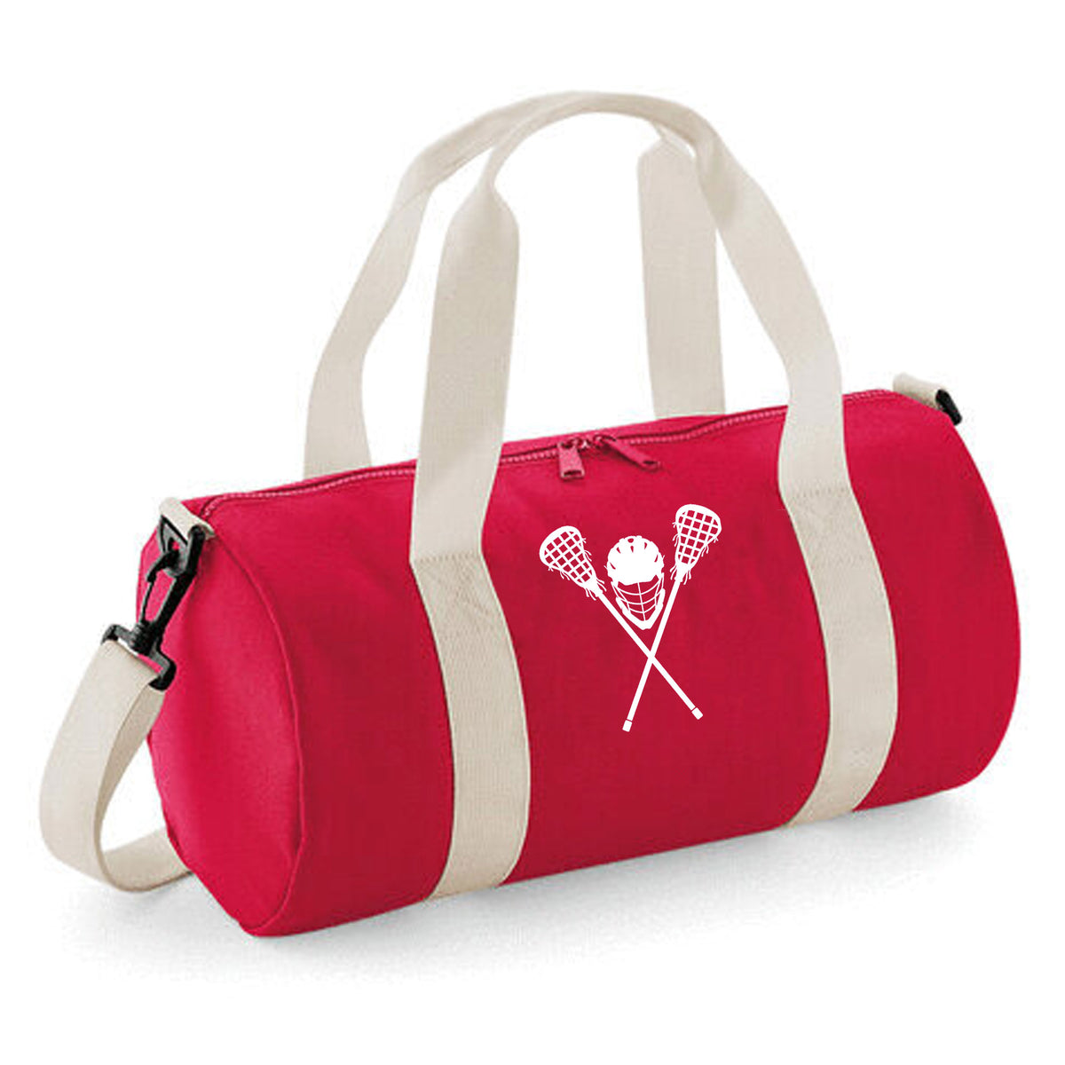 Personalised Lacrosse Barrel Bag | Kids Sports Holdall with Name