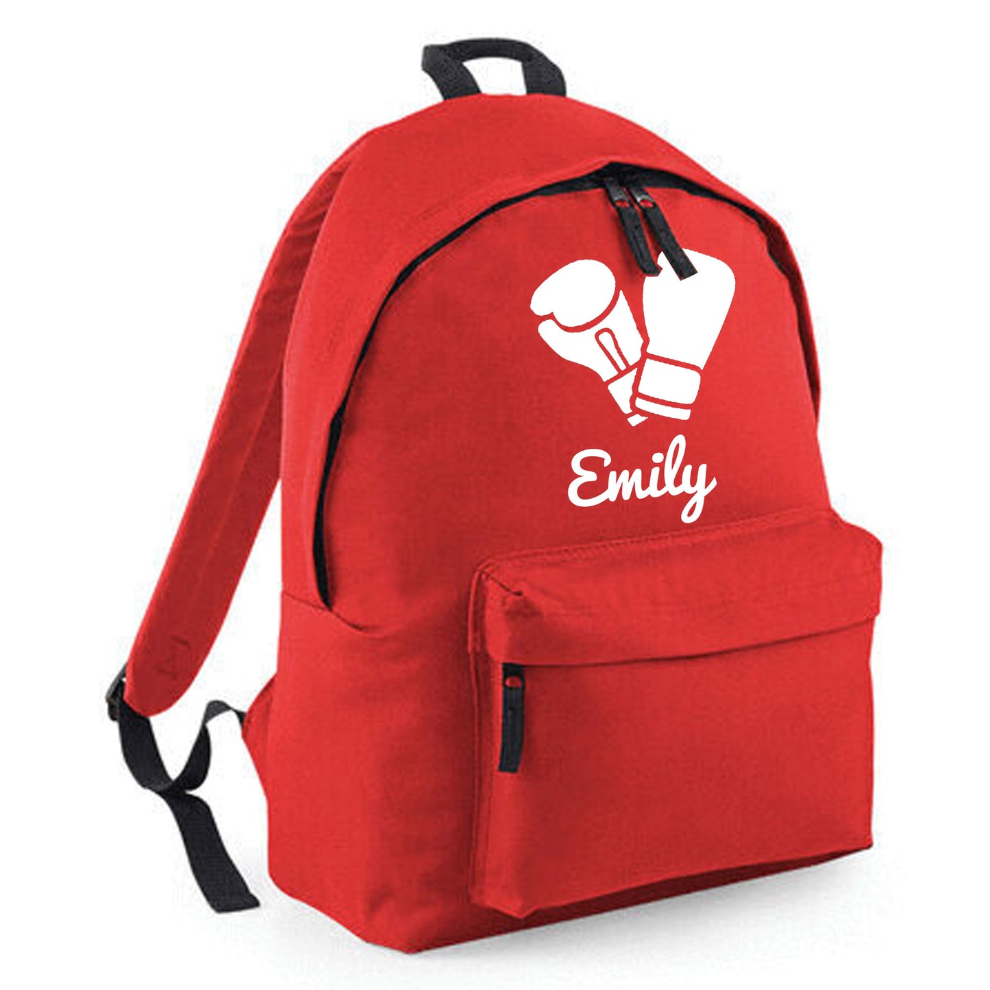 Personalised Boxing Gloves Backpack, Kids Rucksack with Name