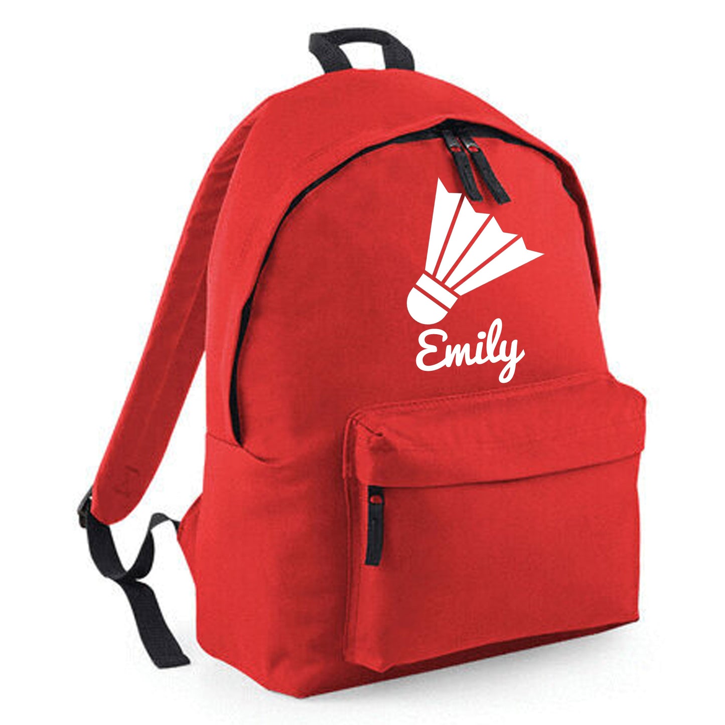 Personalised Badminton Backpack, Kids Rucksack Bag with Name