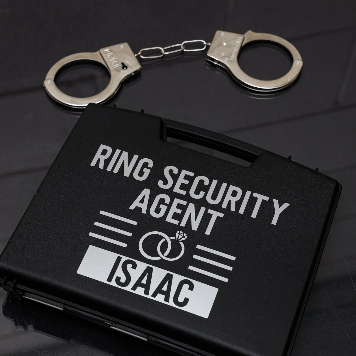 Personalised Page Boy Ring Bearer Accessories Security Box
 - Always Looking Good -     - Always Looking Good -   