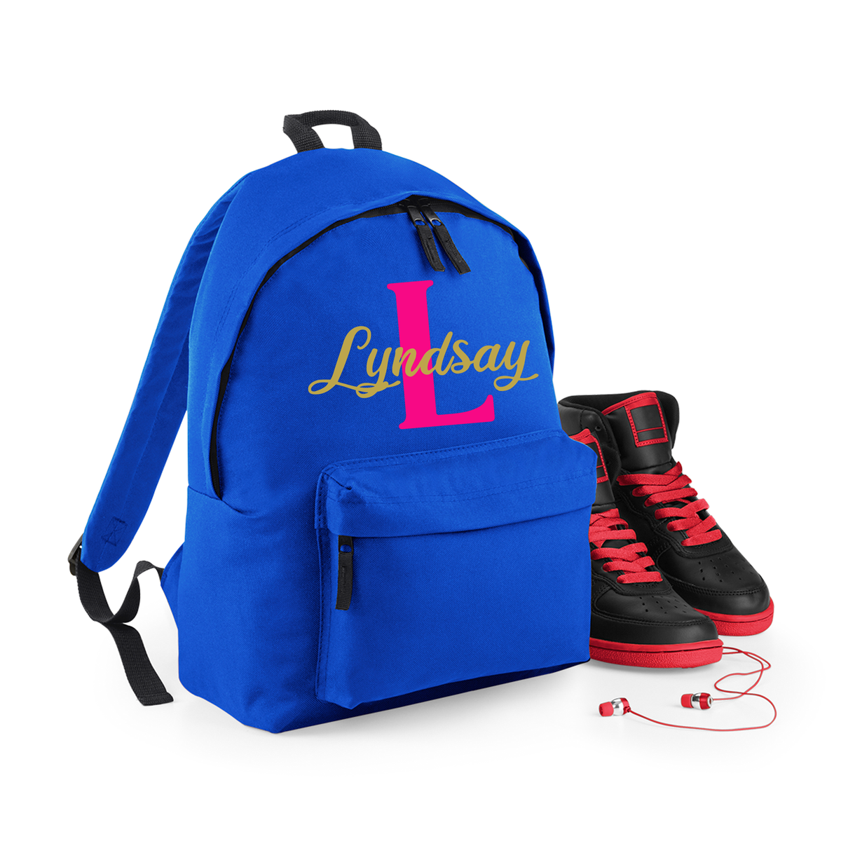 Personalised Name & Initial Backpack for Kids