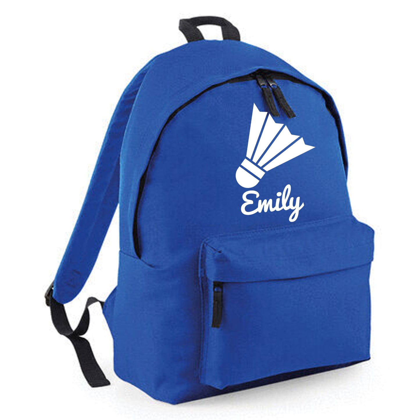 Personalised Badminton Backpack, Kids Rucksack Bag with Name