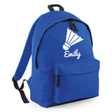 Personalised Badminton Backpack | Kids School Bag with Name