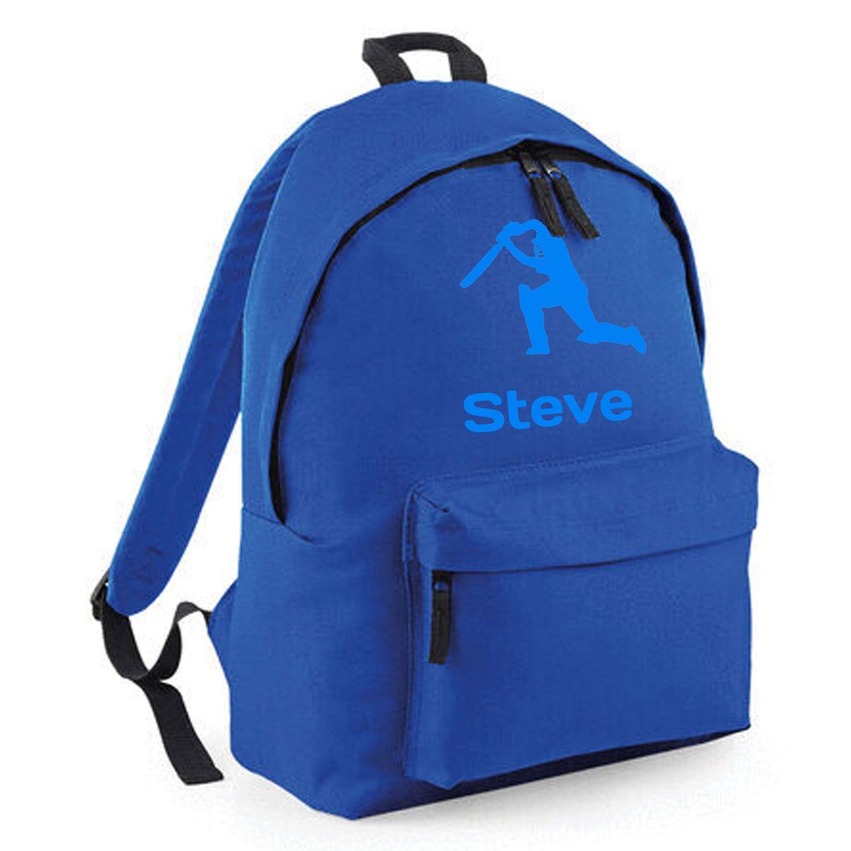 Personalised Cricket Backpack | Kids School Bag with Name