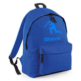 Personalised Cricket Backpack | Kids School Bag with Name
