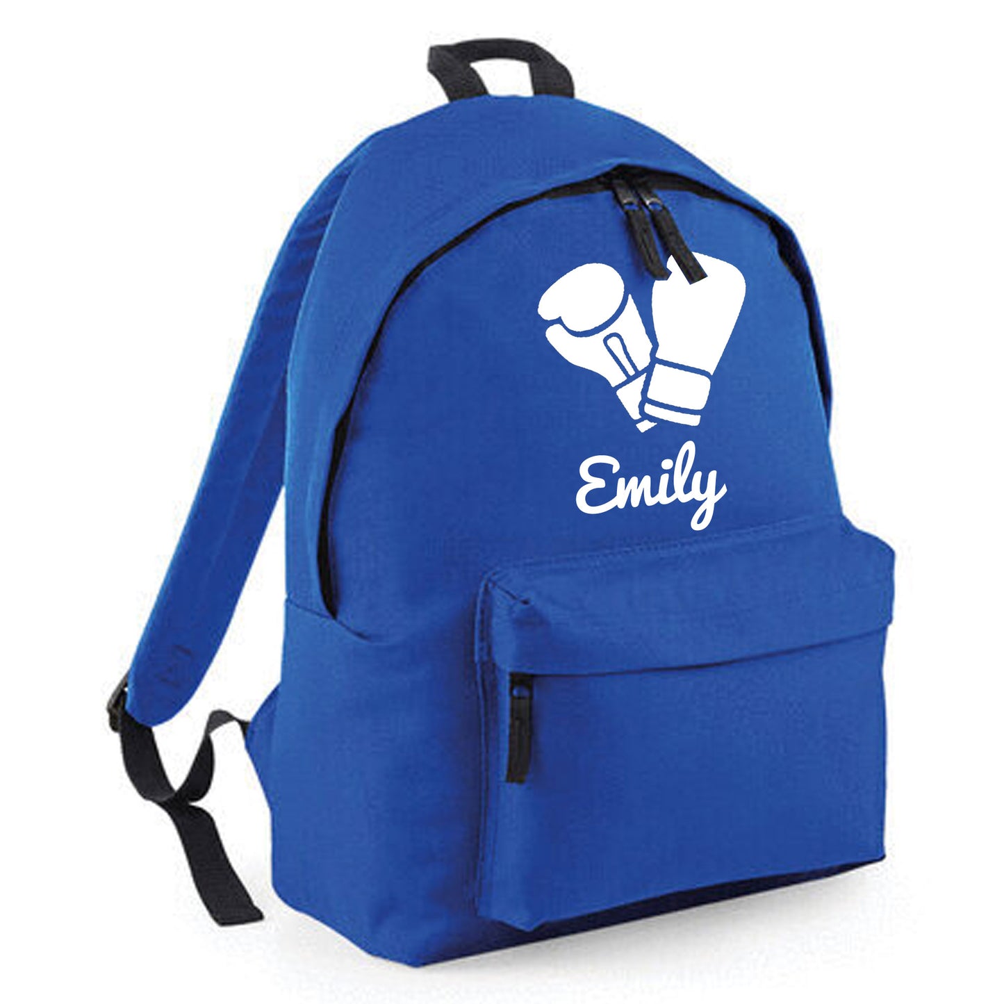 Personalised Boxing Gloves Backpack, Kids Rucksack with Name