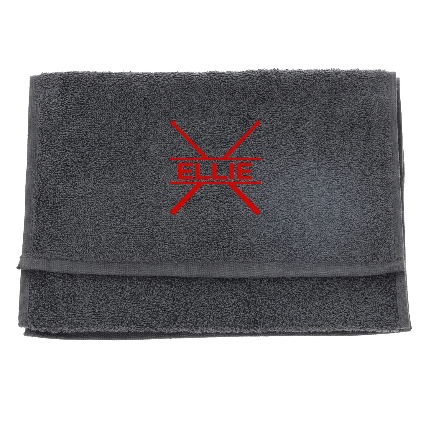 Personalised Embroidered Drummer Towel  - Always Looking Good -   