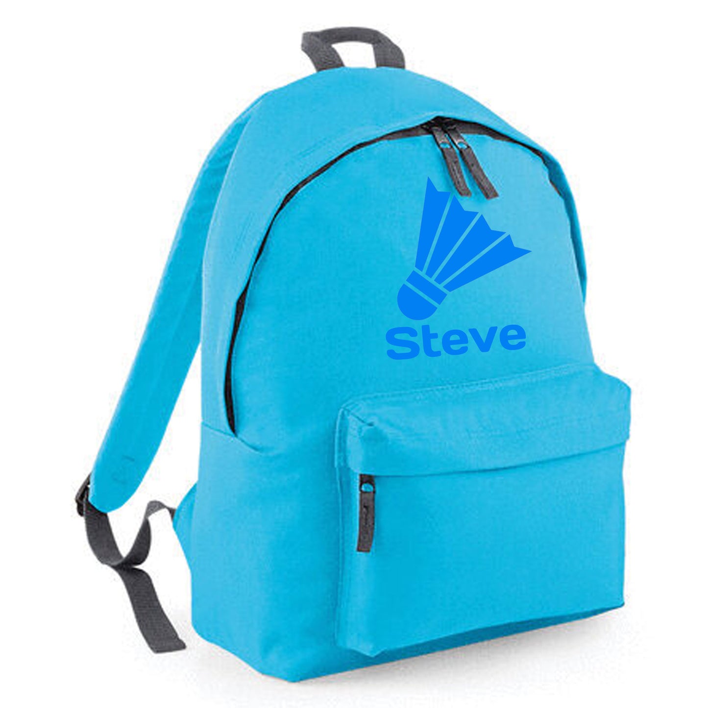 Personalised Badminton Backpack, Kids Rucksack Bag with Name