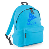 Personalised Badminton Backpack | Kids School Bag with Name